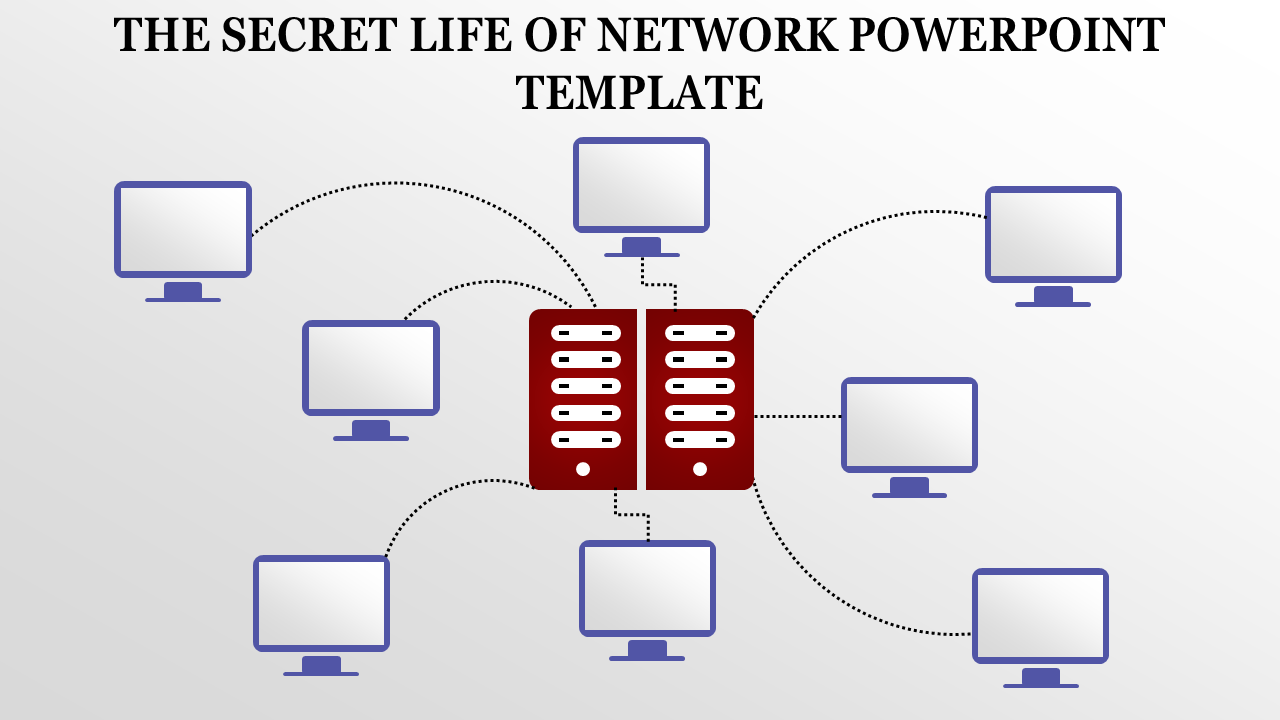 network powerpoint template-The Secret Life Of Network Powerpoint Template